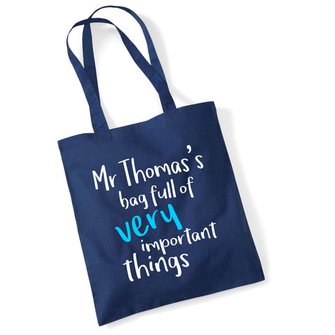 Personalised Bag Full of Very Important things