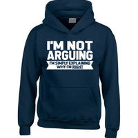 Je ne me dispute pas Sweat à capuche 