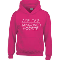 Personalised 'Hangover Hoodie' with Your Name!