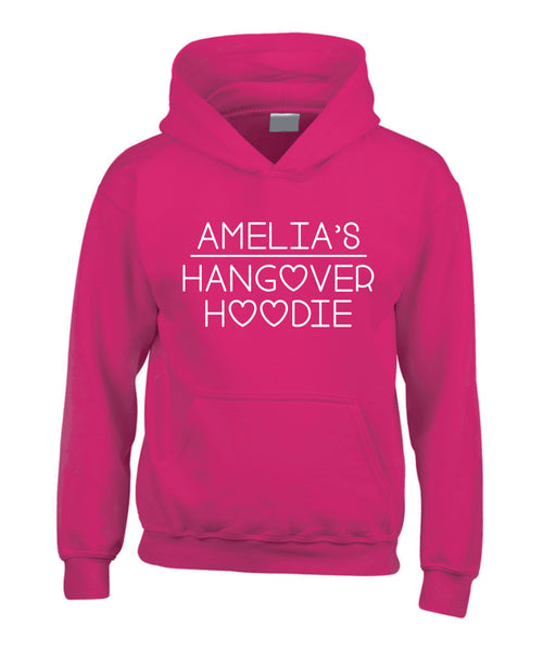 Personalised 'Hangover Hoodie' with Your Name!
