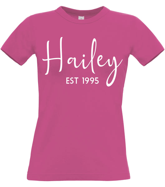 Est Signature Fitted Women's T Shirt