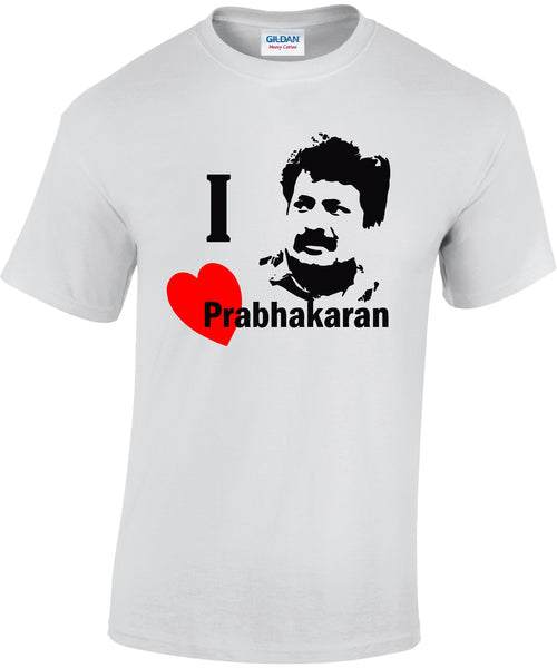 J'aime Prabhakaran T-shirt blanc unisexe
