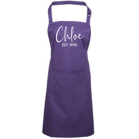 Tablier personnalisé 'Signature &amp; EST' 