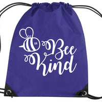 Bee Kind Drawstring Bag