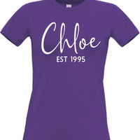 Est Signature Fitted Women's T Shirt