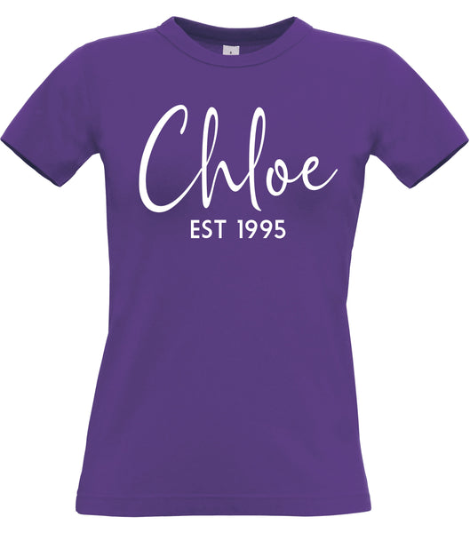 Est Signature Fitted Women's T Shirt