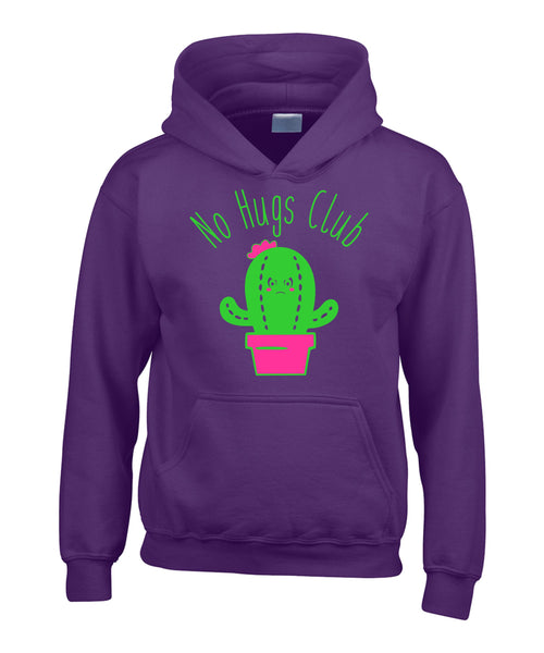 No Hugs Club Hoodie