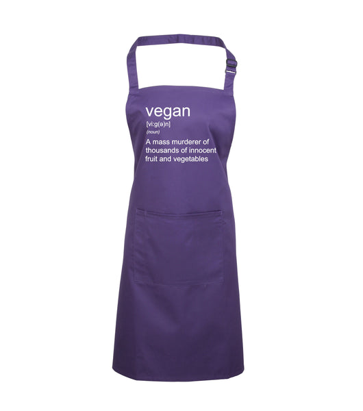 Vegan Definition Apron
