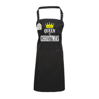 Queen Of Christmas Apron