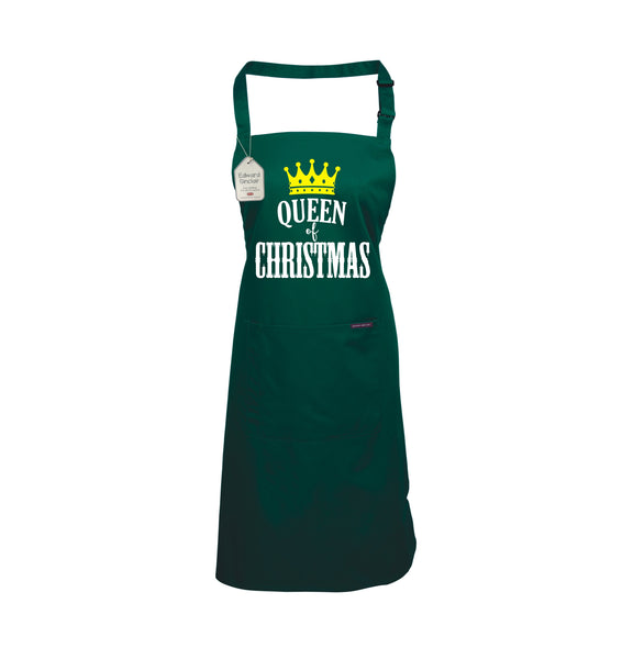 Queen Of Christmas Apron