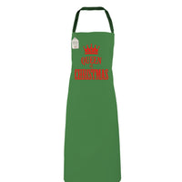Queen Of Christmas Apron