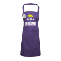 Queen Of Christmas Apron