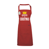 Queen Of Christmas Apron