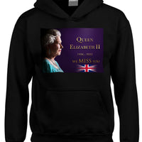 Queen Elizabeth II 1926-2022 Remembrance Photo Hoodie