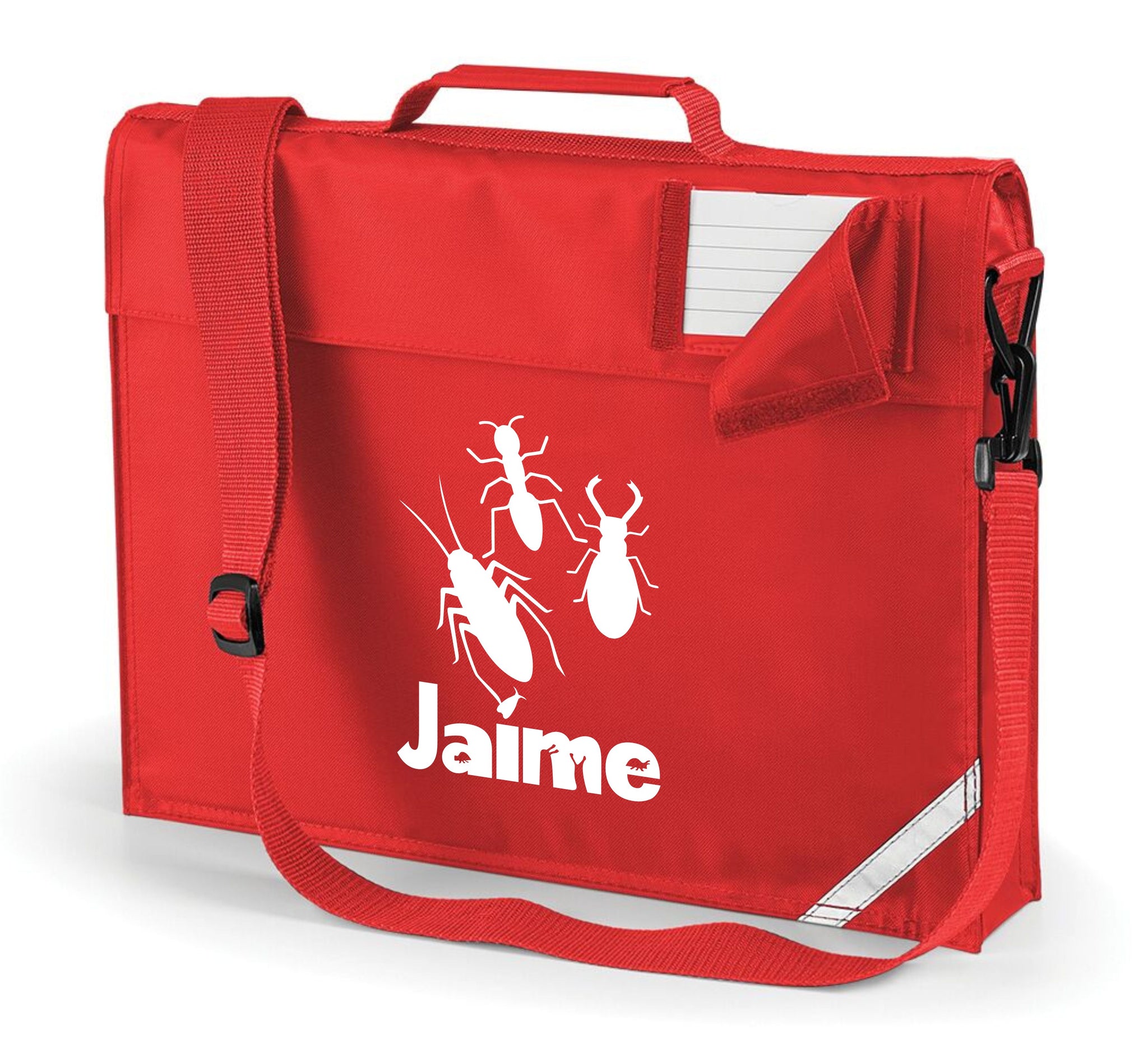 Personalised Insect Bookbag