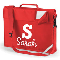 Personalised Initial with Name Book bag