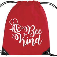 Bee Kind Drawstring Bag