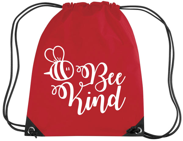 Bee Kind Drawstring Bag