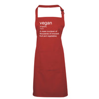 Vegan Definition Apron