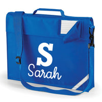 Personalised Initial with Name Book bag