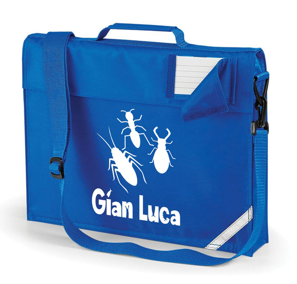 Personalised Insect Bookbag