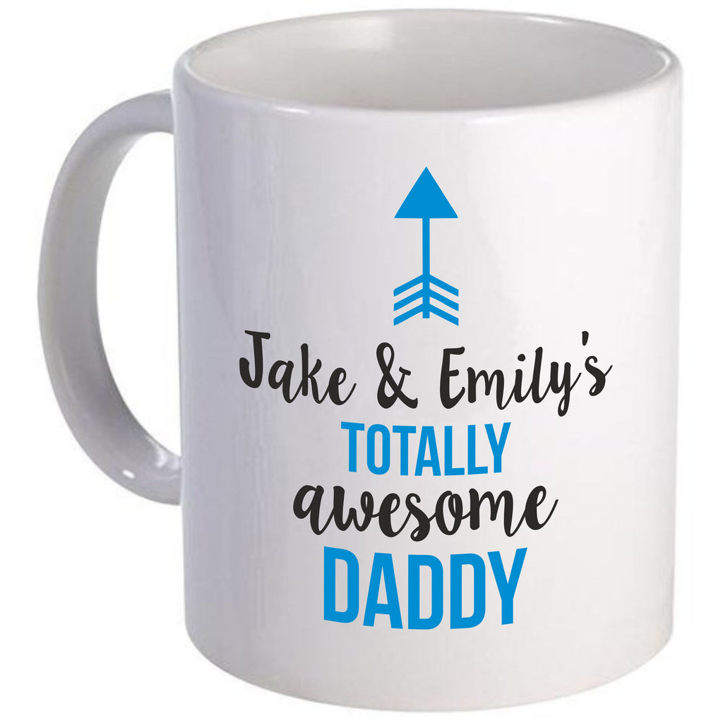 Mug papa totalement génial personnalisé