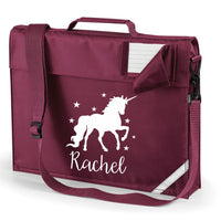 Personalised Unicorn Bookbag