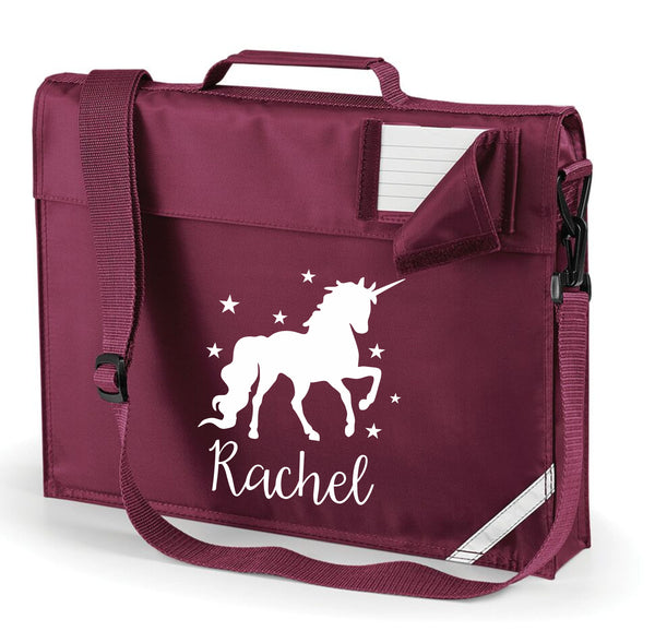 Personalised Unicorn Bookbag