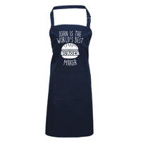 Personalised World's Best Burger Maker Apron