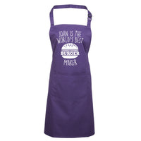 Personalised World's Best Burger Maker Apron
