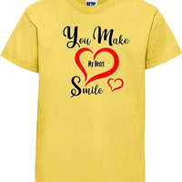 Tu fais sourire mon coeur | T-shirt enfant 