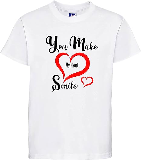 Tu fais sourire mon coeur | T-shirt enfant 